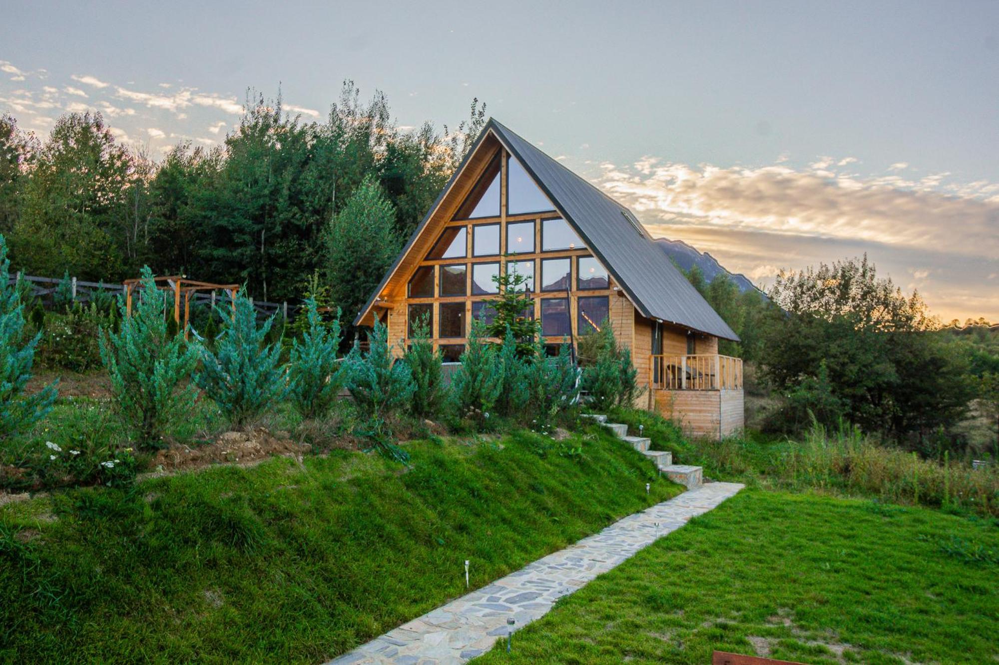 Cabana Timbernest Bran  Luaran gambar