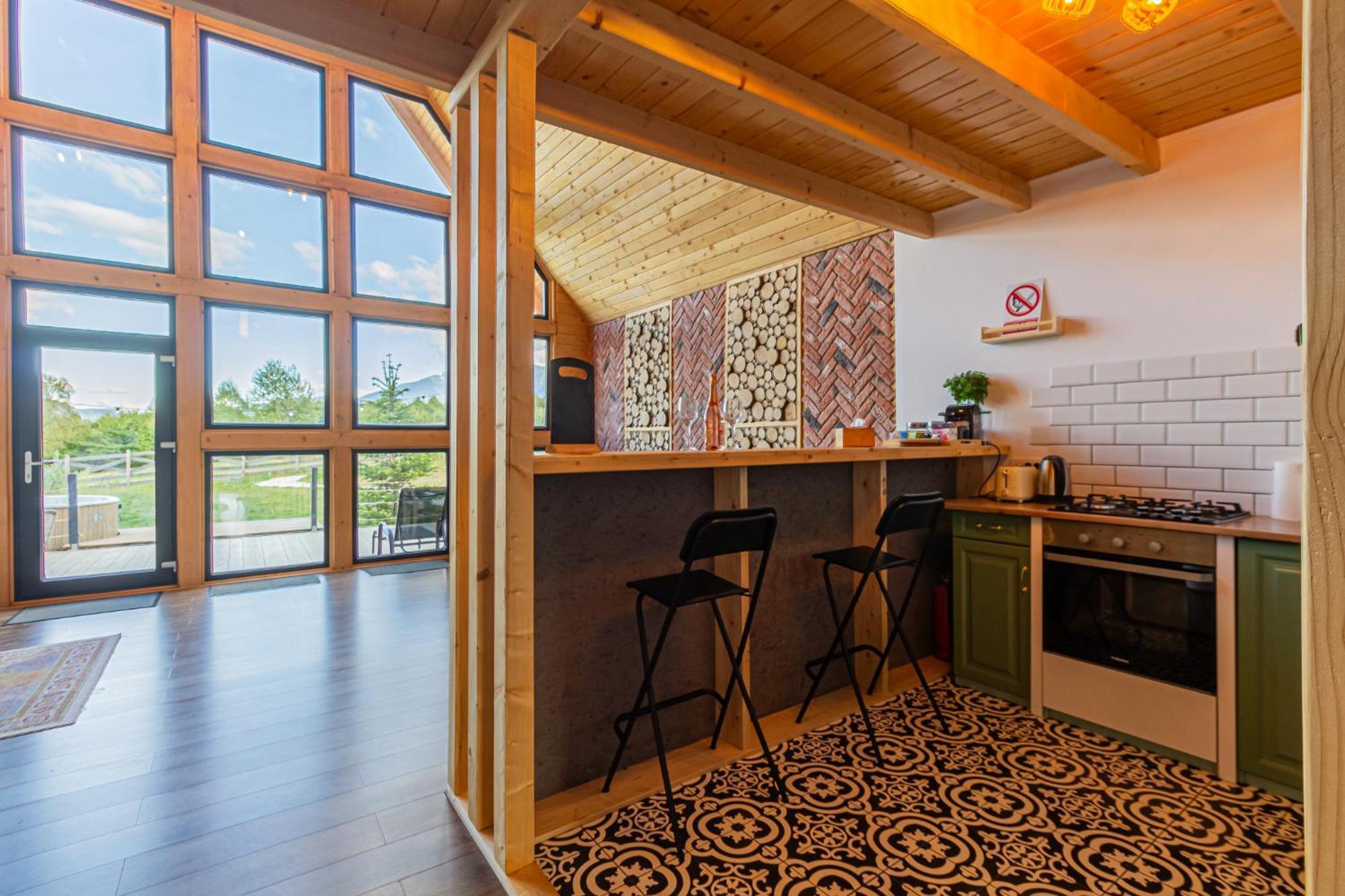 Cabana Timbernest Bran  Luaran gambar